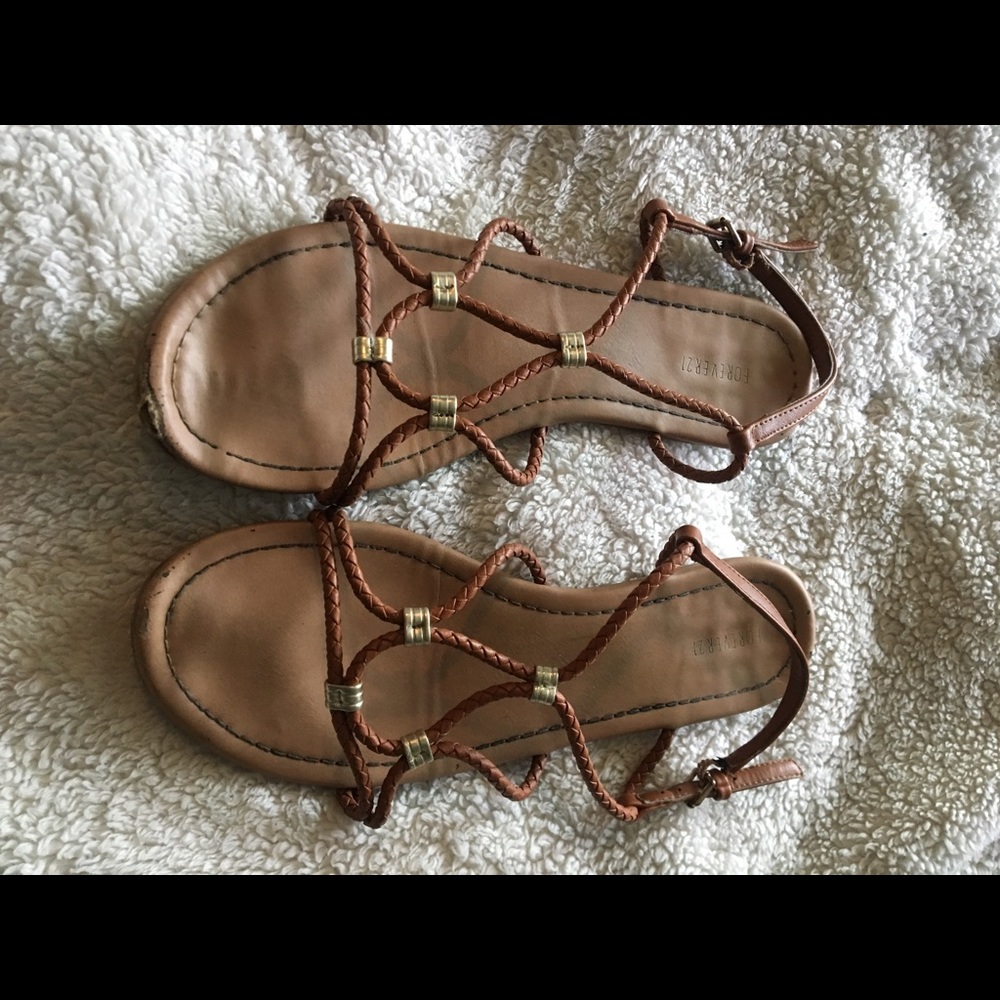 Strappy sandals